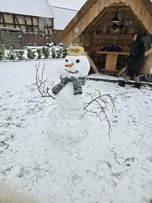 Igluhut im Winter