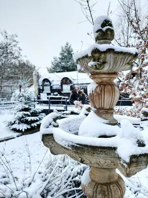Igluhut im Winter
