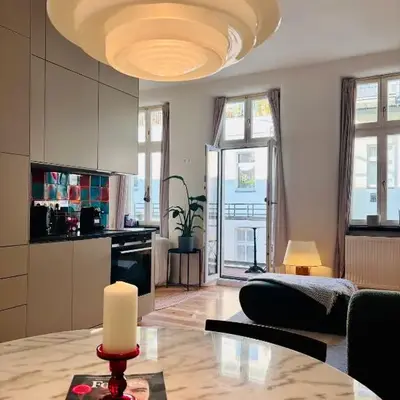 Chic Boutique Studio with Balcony in Prenzlauer Berg