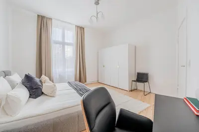 TV/Unterhaltungsangebot in der Unterkunft Modernes Apartment im Holländischen Viertel