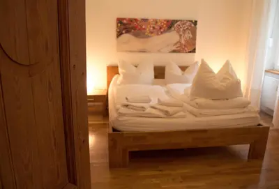 Ein Bett oder Betten in einem Zimmer der Unterkunft City Apartments Friedrichshain