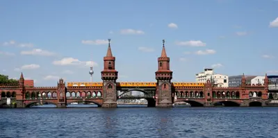 Blick auf einen Fluss in der Nähe der Ferienwohnung