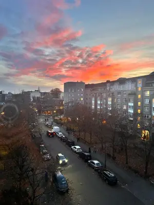 Blick auf den Sonnenuntergang/Sonnenaufgang von des Privatzimmers aus oder aus der Nähe