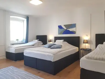 Ein Bett oder Betten in einem Zimmer der Unterkunft Sunny Apartment near Potsdamer Platz