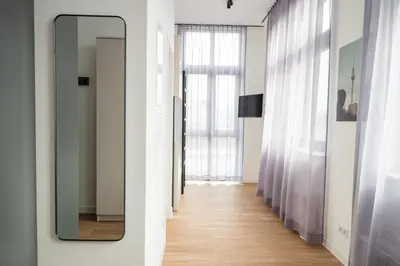 TV/Unterhaltungsangebot in der Unterkunft Homaris Rummelsburg Studios