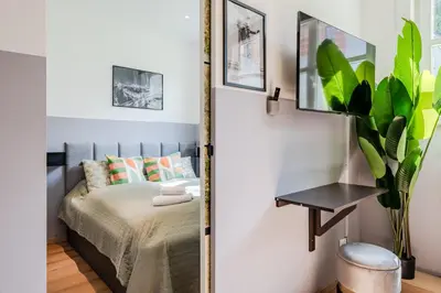 Ein Bett oder Betten in einem Zimmer der Unterkunft Central City Stay & Self Check-In