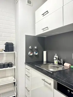 Küche/Küchenzeile in der Unterkunft Traumhaft großes Apartment im Herzen Berlins