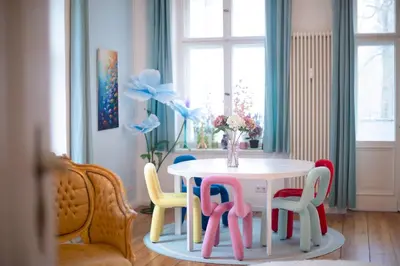 Grundriss der Unterkunft Villa Falkensee - Berlin West Design Boutique Apartments Ferienwohnung