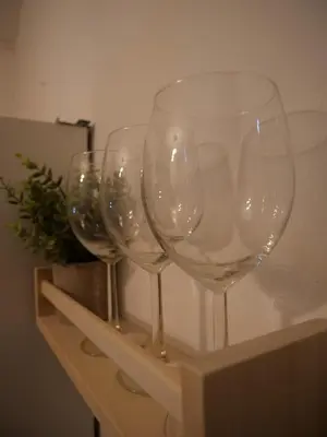 Getränke in der Unterkunft Cosy mini-appartment in Prenzlauer Berg