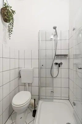 Ein Badezimmer in der Unterkunft Cosy mini-appartment in Prenzlauer Berg