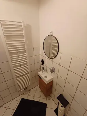 Ein Badezimmer in der Unterkunft Cosy mini-appartment in Prenzlauer Berg