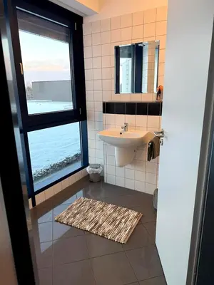 Ein Badezimmer in der Unterkunft Monteur- und Ferienunterkunft Ludwigsfelde