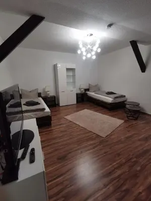 Ein Bett oder Betten in einem Zimmer der Unterkunft Wohnung Jamie
