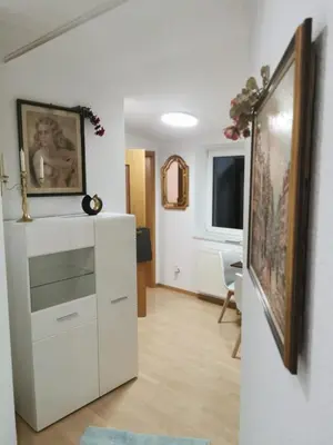 Küche/Küchenzeile in der Unterkunft Wohnung Jamie