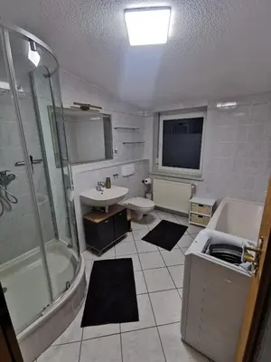 Ein Badezimmer in der Unterkunft Wohnung Jamie