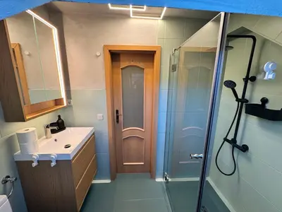 Ein Badezimmer in der Unterkunft Altstadt Quartier 2