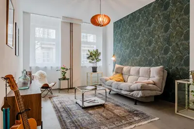 Ein Sitzbereich in der Unterkunft La Maisonnette - le grand appart