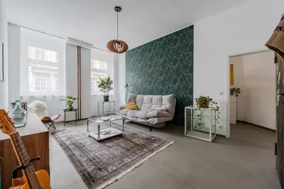 Ein Sitzbereich in der Unterkunft La Maisonnette - le grand appart