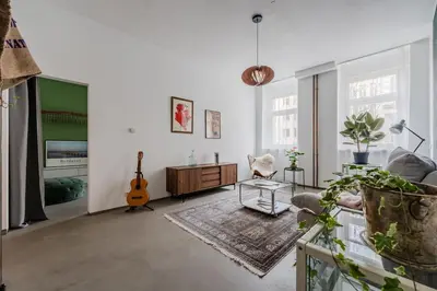 Ein Sitzbereich in der Unterkunft La Maisonnette - le grand appart