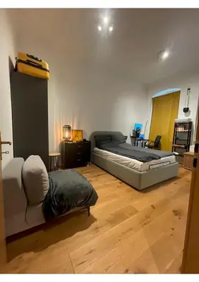 Ein Sitzbereich in der Unterkunft Chill and Cozy