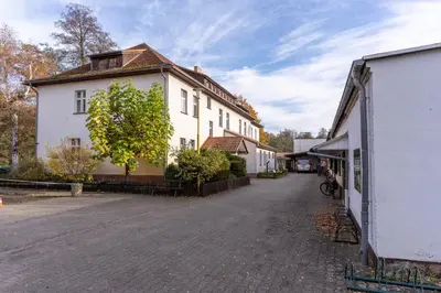 Das Gebäude in dem sich das Hostel befindet
