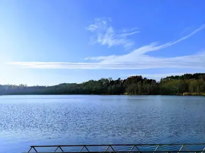 Naturlandschaft in der Nähe des Ferienhauses