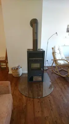 Ein Sitzbereich in der Unterkunft Ferienappartements Schweizer Haus