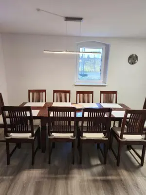 Ein Sitzbereich in der Unterkunft NicePlace4You Maxi