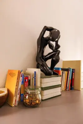 Die Bibliothek im Privatzimmer
