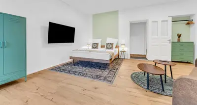 TV/Unterhaltungsangebot in der Unterkunft Friedrichshain Mitte - Entire Apartment
