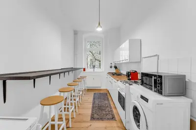 Küche/Küchenzeile in der Unterkunft Friedrichshain Mitte - Entire Apartment