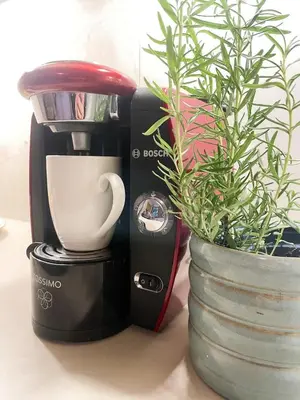 Kaffee-/Teezubehör in der Unterkunft Apartment mit Garten - Garden view