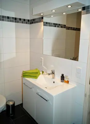 Ein Badezimmer in der Unterkunft Premium Apartments