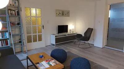 TV/Unterhaltungsangebot in der Unterkunft Altes Fischerhaus Zehdenick - Ferienhaus an der Havel