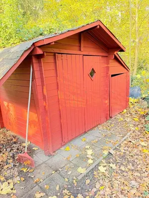 Grundriss der Unterkunft Chalet im Wald mit Sauna