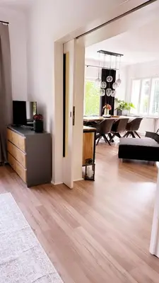 Küche/Küchenzeile in der Unterkunft Ferienwohnung Seelenruh
