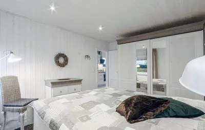 Ein Bett oder Betten in einem Zimmer der Unterkunft Haus Antonia
