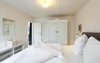 Ein Bett oder Betten in einem Zimmer der Unterkunft Haus Charlotte