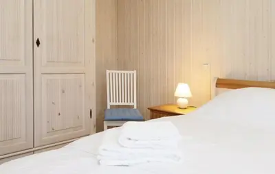 Ein Bett oder Betten in einem Zimmer der Unterkunft Haus Easy