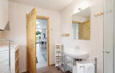 Ein Badezimmer in der Unterkunft Haus Easy