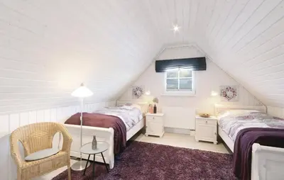 Ein Bett oder Betten in einem Zimmer der Unterkunft Haus Patricia
