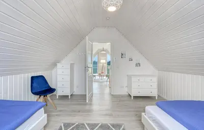 Ein Bett oder Betten in einem Zimmer der Unterkunft Haus Rike