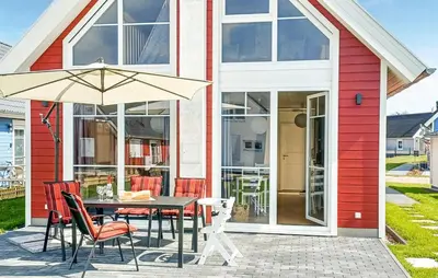 Das Gebäude in dem sich das Ferienhaus befindet