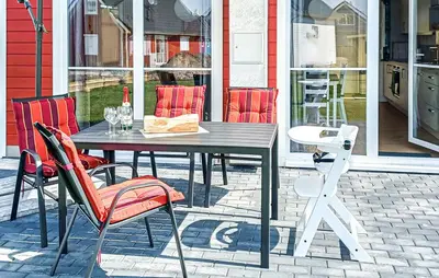 Ein Patio oder anderer Außenbereich in der Unterkunft Haus Rückenwind