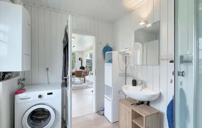 Ein Badezimmer in der Unterkunft Onkel Toms Hütte