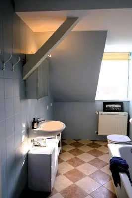 Ein Badezimmer in der Unterkunft Hofensemble nahe Berlin