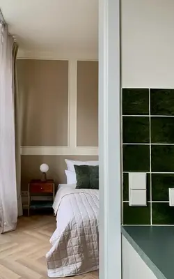Ein Bett oder Betten in einem Zimmer der Unterkunft The Pushkin