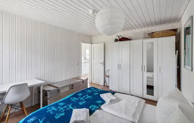 Ein Bett oder Betten in einem Zimmer der Unterkunft Haus Horizon