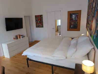 TV/Unterhaltungsangebot in der Unterkunft Studio Berlin Center