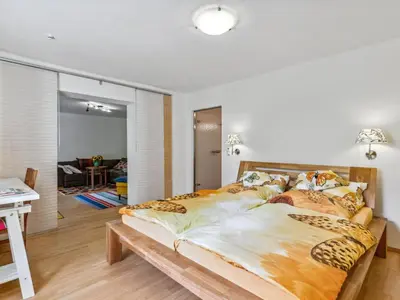 Ein Bett oder Betten in einem Zimmer der Unterkunft Apartment in Karlshorst mit Terrasse by Interhome